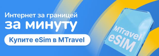 Интернет за границей за минуту
